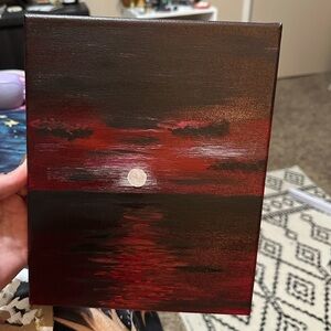 Sunset Reflection Canvas Art